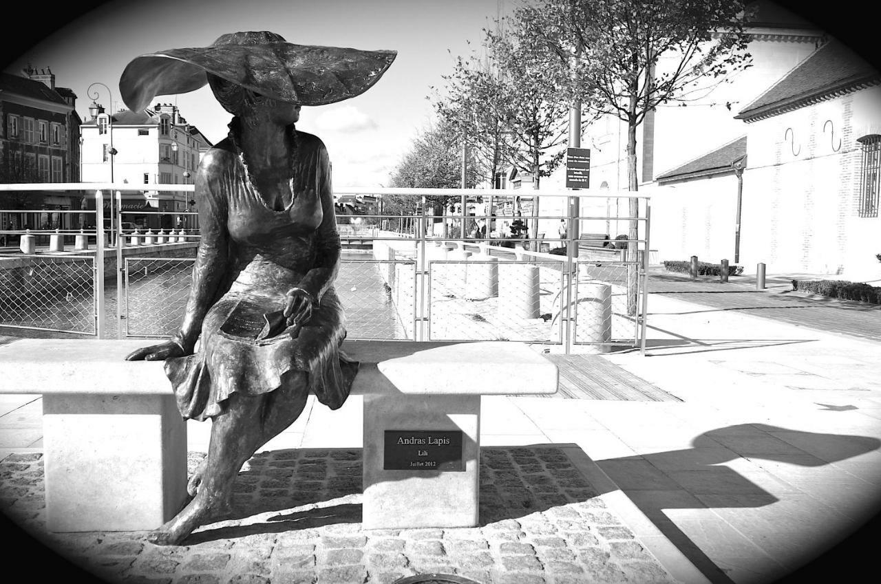 Au Coeur De Ville Troyes Eksteriør bilde